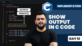printf Function in C Language How to Print Output C Programming Tutorial