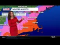 Blizzard warning extended into central parts of western Mass