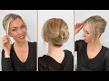 Super Easy Up-do For Short Hair