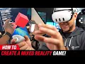 How to create a Quest 3 Mixed Reality Game - Unity BEGINNER Tutorial