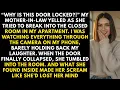 She Broke Into My Locked Room… But What She Found Inside Made Her Scream in Pure Shock