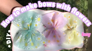 How I make hair bows for my Etsy small business bows for girls