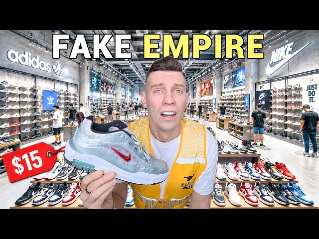 World's Largest Fake Sneaker Market Tour: Kinbo, Guangzhou Inside the WORLD'S LARGEST Fake Sneaker Market (China) 🇨🇳