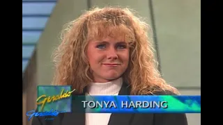 1996 Tonya Harding world class figure skater speaks for her first studio interview
