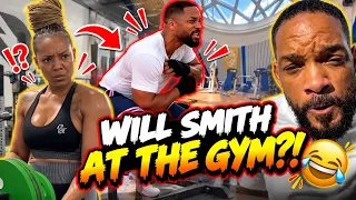 Will Smith Was Doing WHAT at the Gym?! 😂