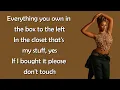 Beyoncé - Irreplaceable (Lyrics)