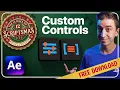 INSTANT Custom Controls Free After Effects Script