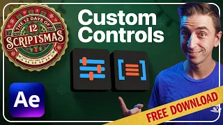 INSTANT Custom Controls Free After Effects Script