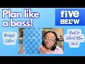 Plan on a Dime Five Below Back to School Haul 2026 Nothing Over 7