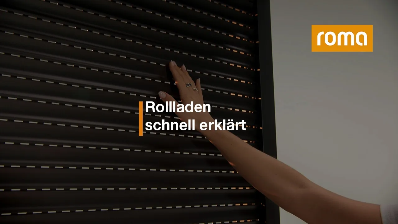 ROMA KG — Rollladen — Moderner Sonnenschutz (YouTube video ad)