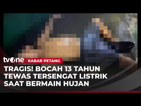 Bermain Hujan, Bocah 13 Tahun Tewas Tersengat Listrik