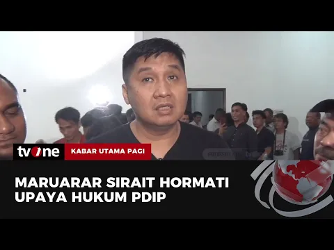 Maruarar Sirait Menanggapi Upaya PDIP Gugat KPU ke PTUN