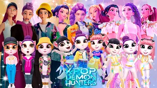  my talking angela 2 k pop demon hunters new cosplay makeover 