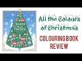 Julens Alla Farger All the Colours of Christmas by Maria Trolle Colouring Book Review