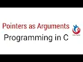 Passing Pointers to a Function Programming in C