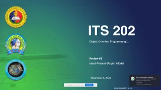 Programming Review 1 - IPO Model