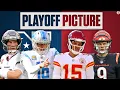 NFL Playoff Picture Breakdown Lions eyeing playoffs amid 5-1 stretch CBS Sports