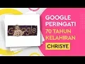 Lagu Google Doodle Tampilkan Chrisye Lengkap Dengan Lilin-Lilin Kecil