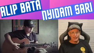 Download Alip Bata, Nyidam Sari reaction. I can't stop watching. MP3