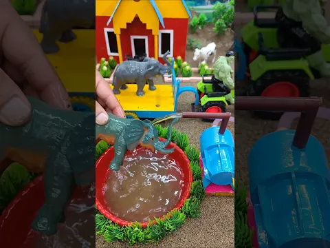 diy tractor video mini water pump science project #shorts #cartoon