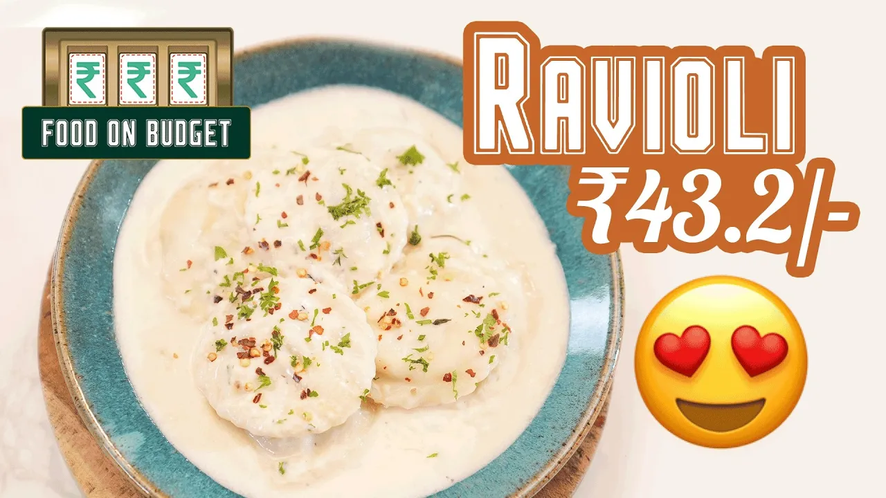 Ravioli          Food on Budget   Sanjeev Kapoor Khazana