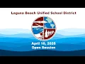 Regular Meeting - April 16 2026 Open Session