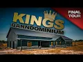 Kings Barndominium Final Tour Texas Best Construction