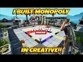 NEW NEO-NOPOLY GAMEMODE IN FORTNITE CREATIVE MONOPOLY IN FORTNITE