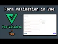 Handle Form Validation in Vue JS Vee-validate Yup 2022