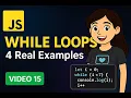Learn While Loops in JS Count FizzBuzz Patterns More
