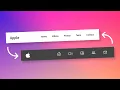 Changing Navbar Style Based On Scroll using CSS Javascript