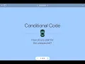 Learn to Code 1 - Conditional Code iPad Swift Playgrounds