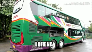 Download Lagu juragan empang versi nama-nama bus Indonesia.. MP3