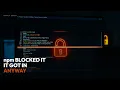 npm 12 Blocks Install Scripts But the Latest Real Attack Walks Straight Through