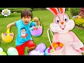 Download Lagu Huge Easter eggs Hunt with Ryan and the Easter Bunny!