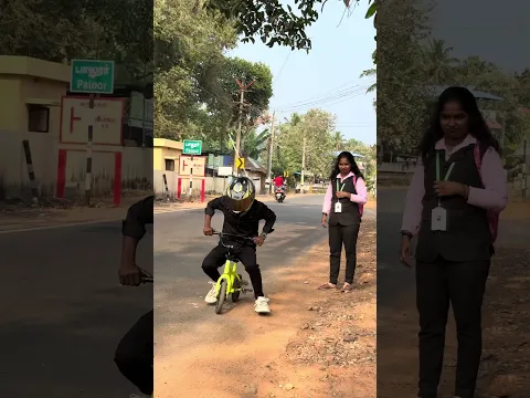 wait for end❤️😂 #cycling #shorts