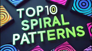 Top 10 Spiral Square Patterns in Python Turtle Easy Satisfying
