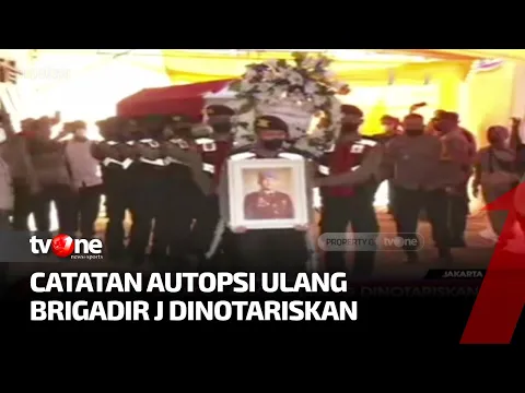 Catatan Autopsi Kedua Brigadir J Dinotariskan