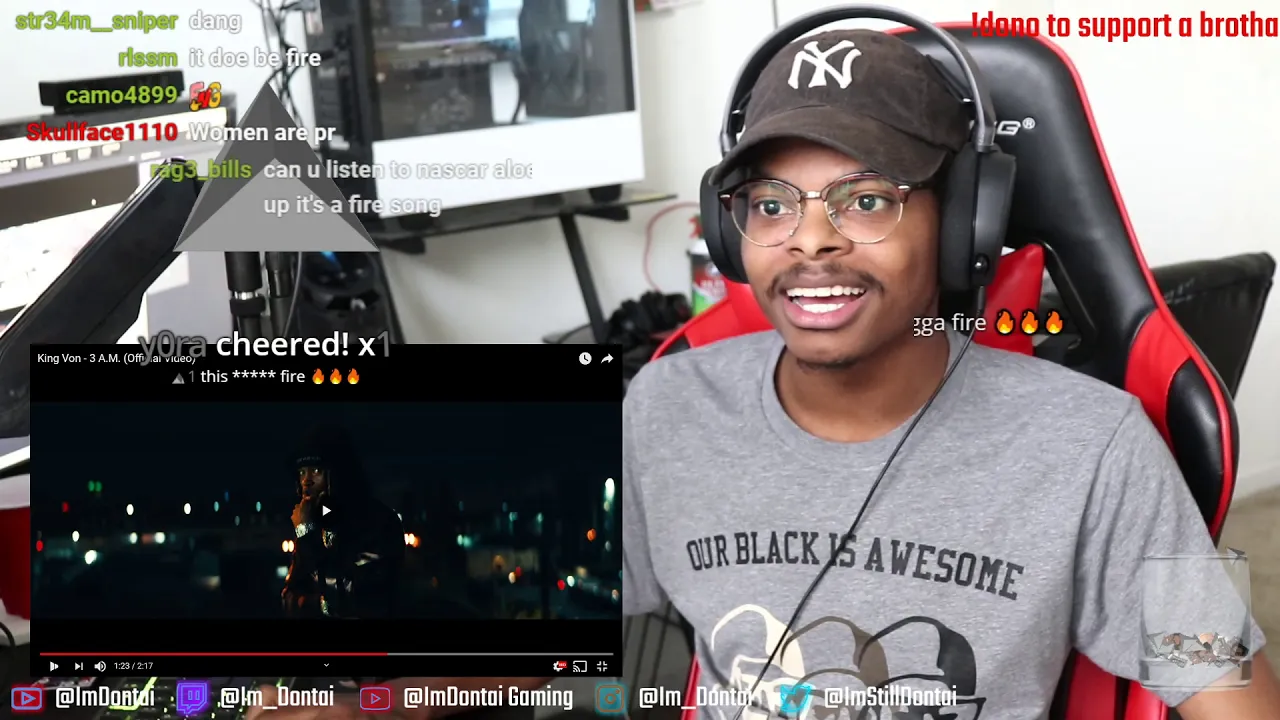 ImDontai Reacts To King Von - 3 A.M (Music Video)