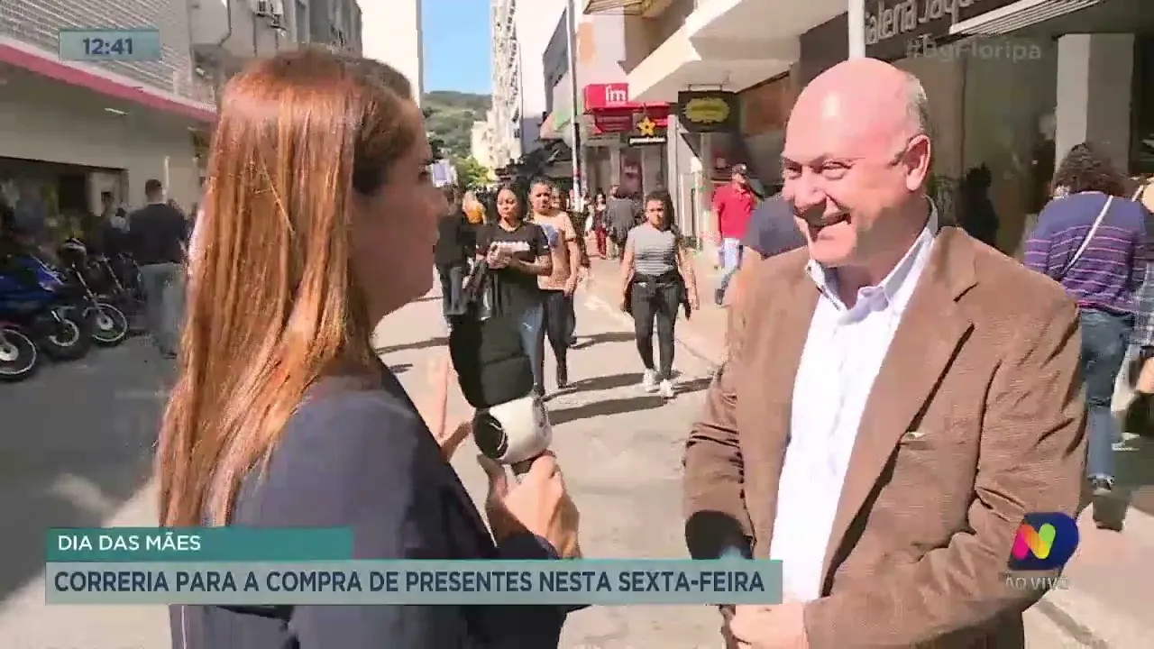 Dia das Mães: correria para a compra de presentes nesta sexta-feira