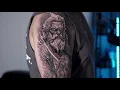 BLACK GREY ZEUS TATTOO TIMELAPSE