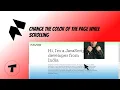 Framer tutorial Change colour of page while scroll