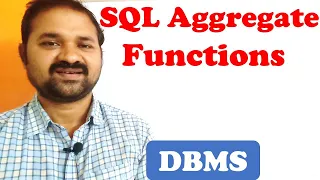 SQL Aggregate Functions DBMS