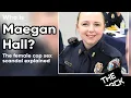 WHITE lady cop gets TRAIN RAN by BLACK fellow officers Maegan Hall