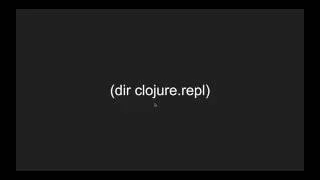 0 clojure repl
