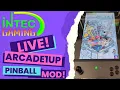 Intec Gaming Arcade1Up Pinball Control Panel Mod - LIVE Q A