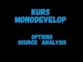 Kurs MonoDevelop - Options