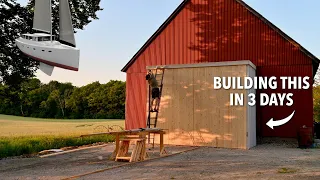 Making More Room For Our Boat Build – Ep. 352 RAN Sailing