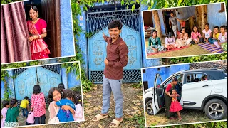 सुनीता का घर ले आए नौ कन्याओं को 😍 || #vijayriyavlogs