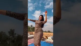 رقص لورديانا على اغنيه براحه شويه شويه 